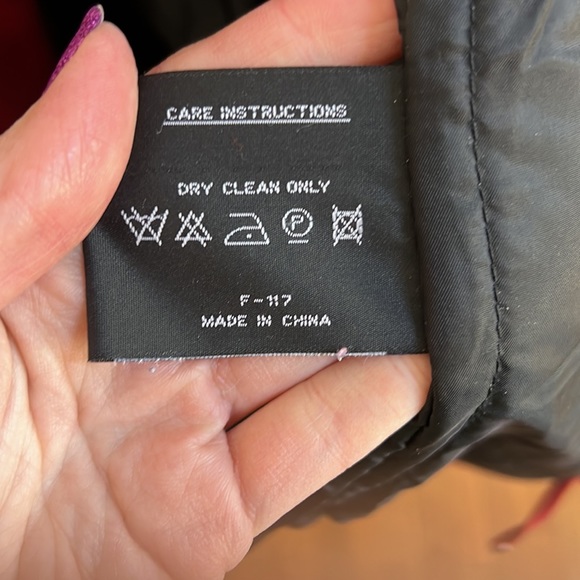 Fleet Street Red Suede Winter Jacket Size Small - Picture 9 of 10